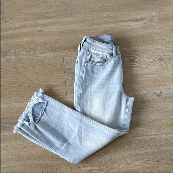 Rewash Denim - ReWash Jeans Denim Cropped Stylish Light Blue Women